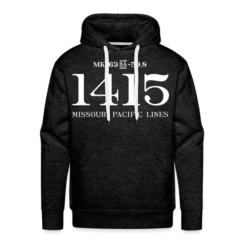 Missouri Pacific Lines Cab Info - Men’s Premium Hoodie - charcoal grey