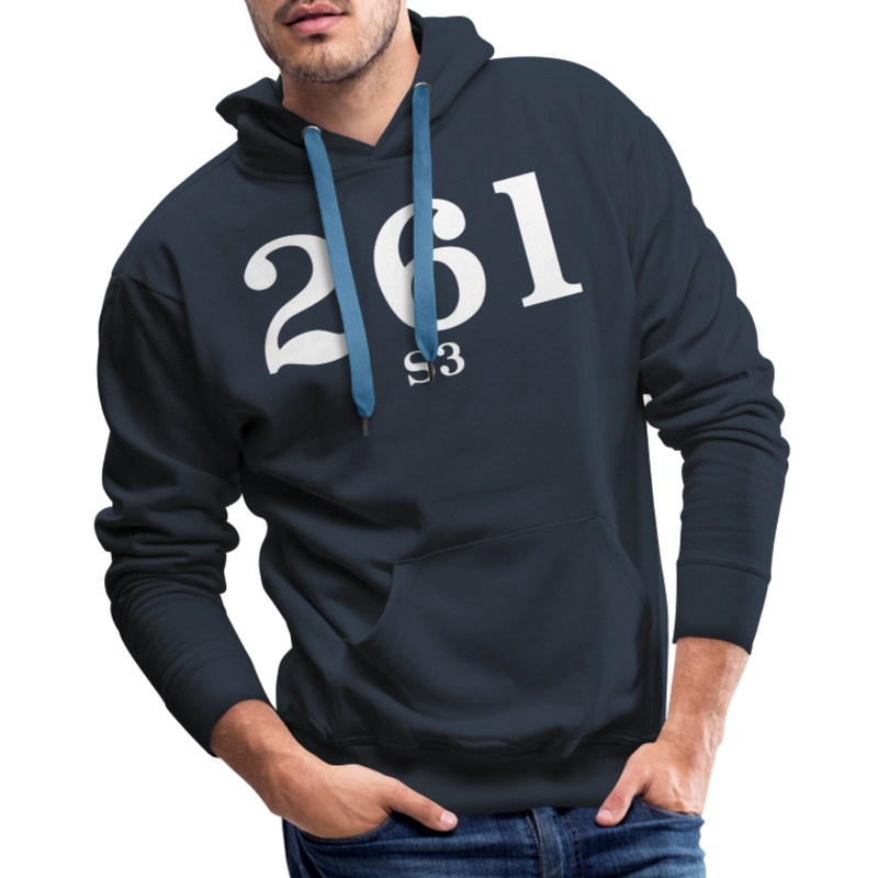 Milwaukee Road S3 Cab Info - Men’s Premium Hoodie - navy