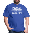 Train Geek - Unisex Classic T-Shirt - royal blue