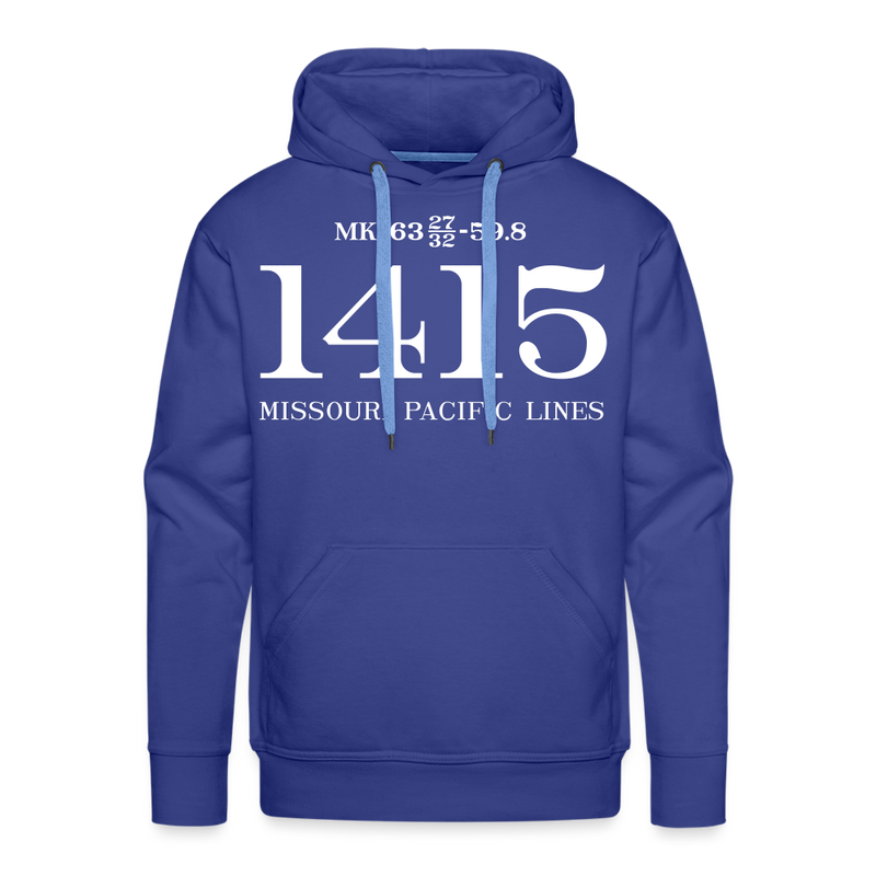 Missouri Pacific Lines Cab Info - Men’s Premium Hoodie - royal blue