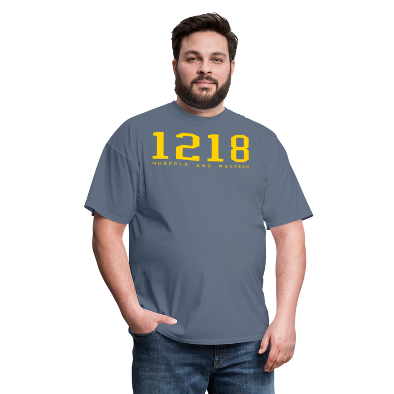 Norfolk and Western 1218 - Unisex Classic T-Shirt - denim