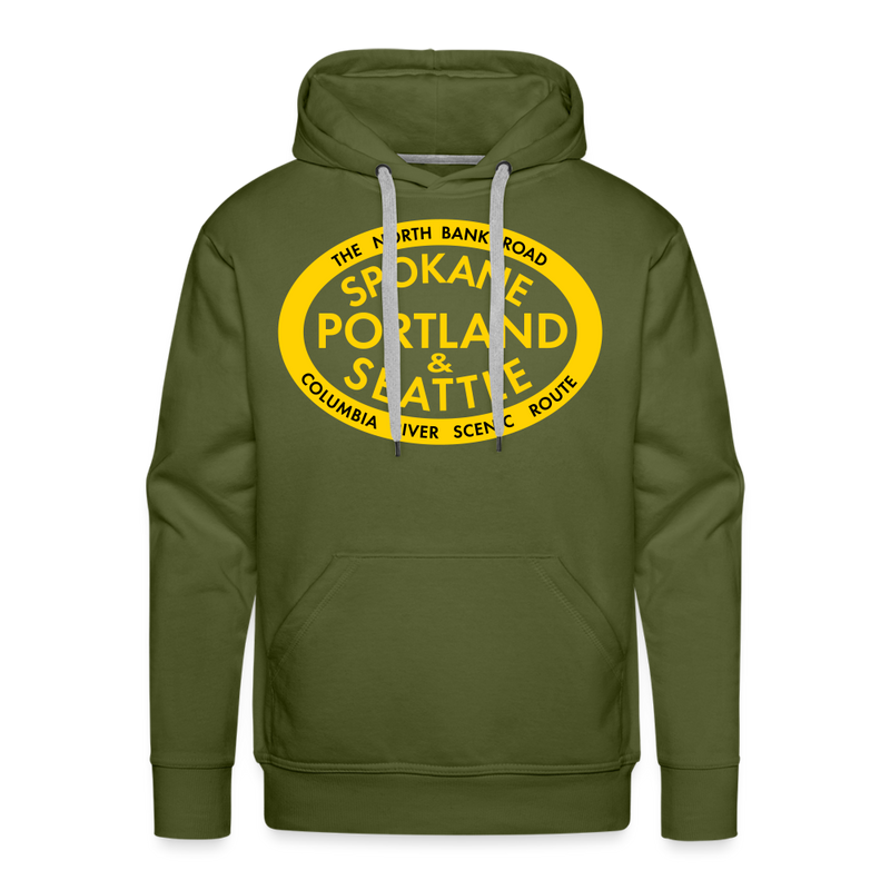 SP&S - Men’s Premium Hoodie - olive green