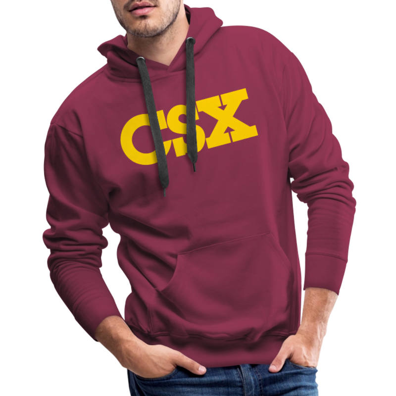 CSX - Men’s Premium Hoodie - burgundy