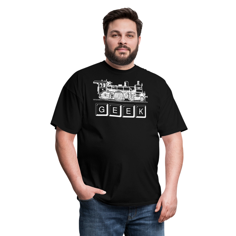 Train Geek - Unisex Classic T-Shirt - black