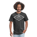 Lima Builder's Plate White Print - Unisex Classic T-Shirt - heather black