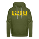 Norfolk and Western 1218 - Men’s Premium Hoodie - olive green