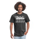 Train Geek - Unisex Classic T-Shirt - heather black