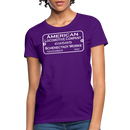 ALCO Builder's Plate - Women's T-Shirt - purple
