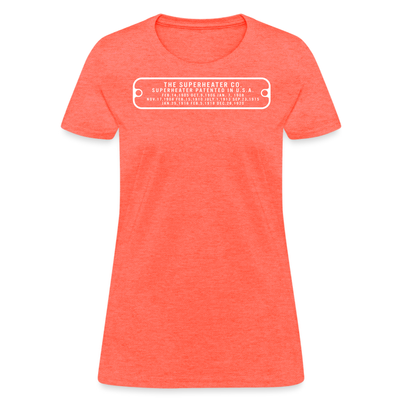 The Superheather Co - Women's T-Shirt - heather coral