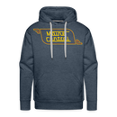 Maine Central Logo - Men’s Premium Hoodie - heather denim