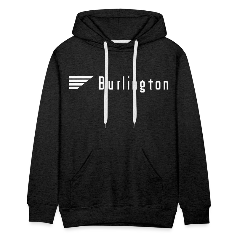 Burlington - Men’s Premium Hoodie - charcoal grey