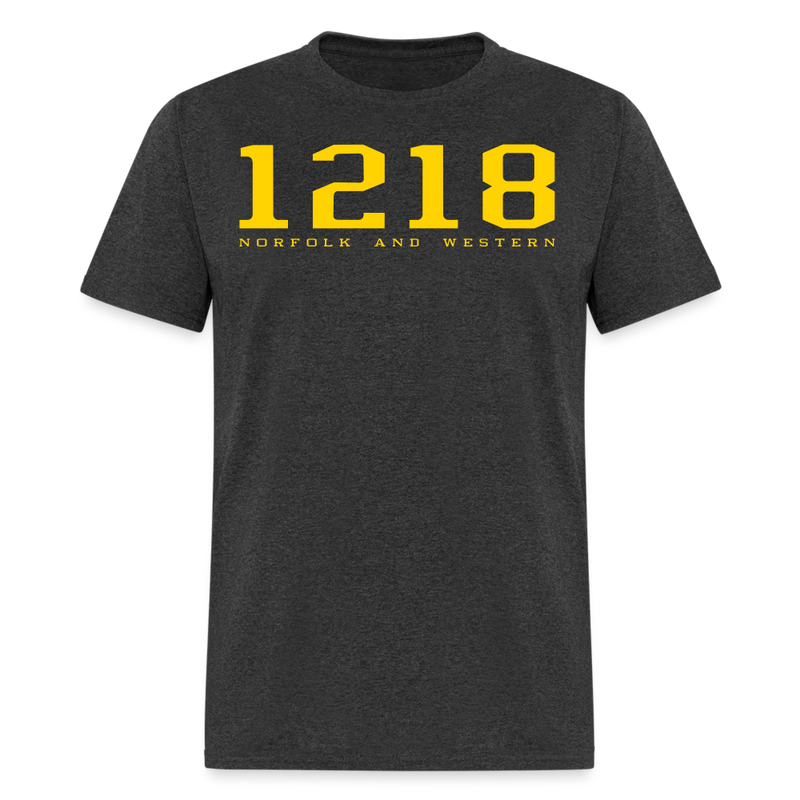 Norfolk and Western 1218 - Unisex Classic T-Shirt - heather black