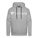 Burlington - Men’s Premium Hoodie - heather grey