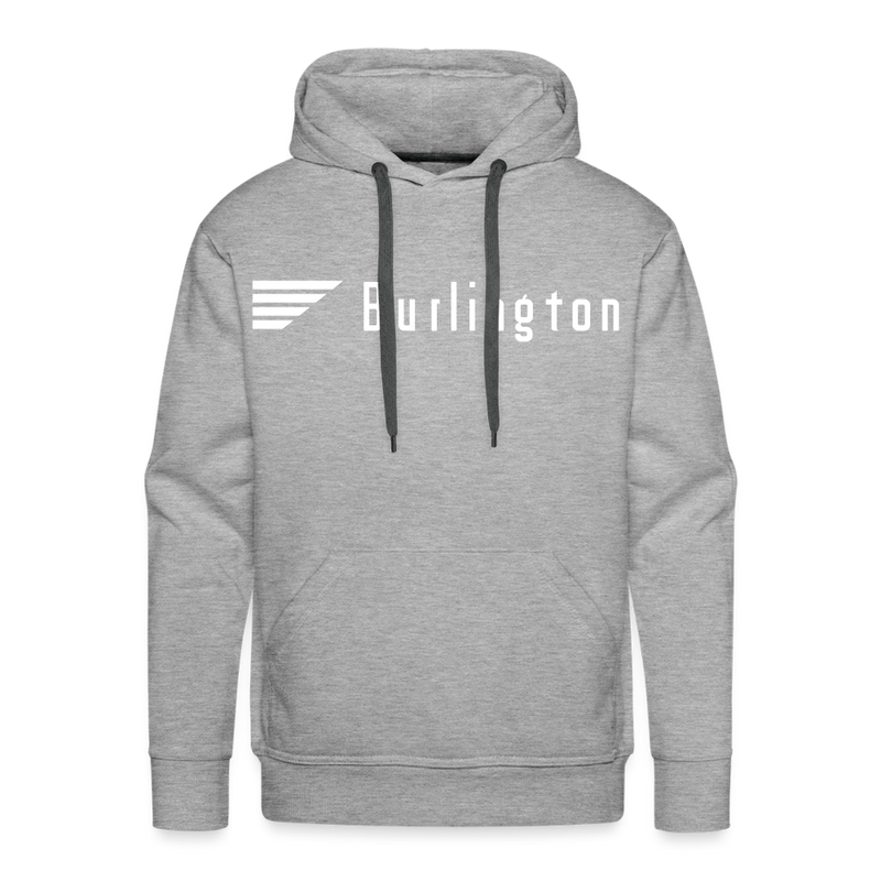 Burlington - Men’s Premium Hoodie - heather grey