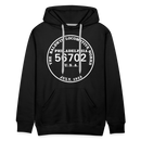 Baldwin Locomotive Works Builder's Plate - Men’s Premium Hoodie - black