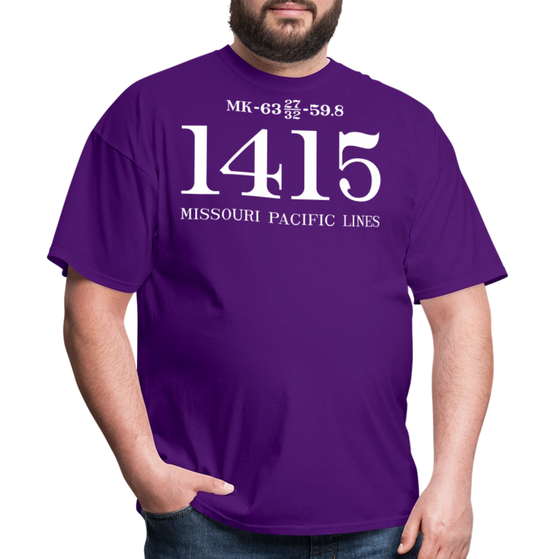 Missouri Pacific Lines Cab Info - Unisex Classic T-Shirt - purple