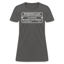ALCO Builder's Plate - Women's T-Shirt - charcoal