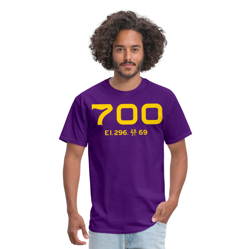 SP&S 700 Cab Info - Unisex Classic T-Shirt - purple