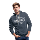 Broadway Limited Imports Logo - Men’s Premium Hoodie - heather denim