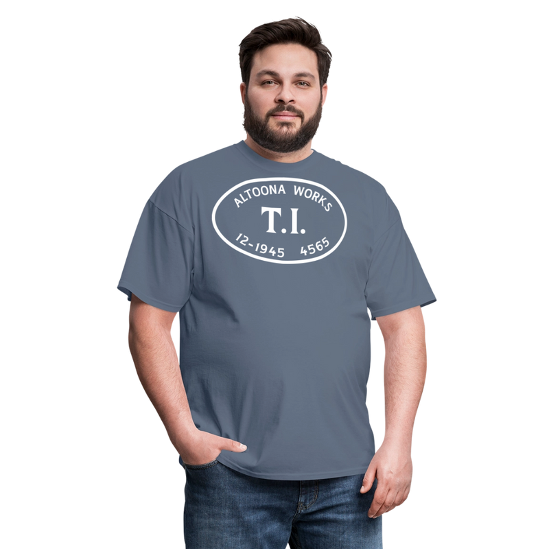 Altoona Works PRR T1 Builder's Plate - Unisex Classic T-Shirt - denim