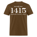 Missouri Pacific Lines Cab Info - Unisex Classic T-Shirt - brown