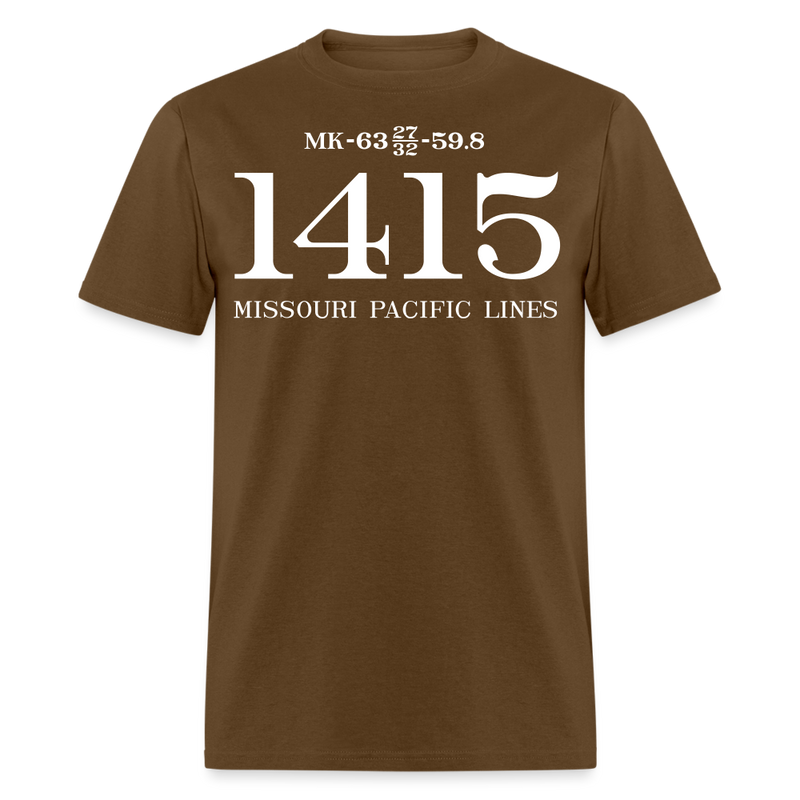 Missouri Pacific Lines Cab Info - Unisex Classic T-Shirt - brown