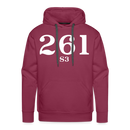 Milwaukee Road S3 Cab Info - Men’s Premium Hoodie - burgundy