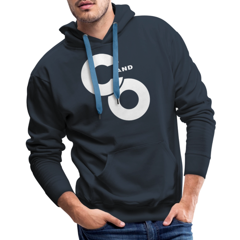 C and O Logo - Men’s Premium Hoodie - navy