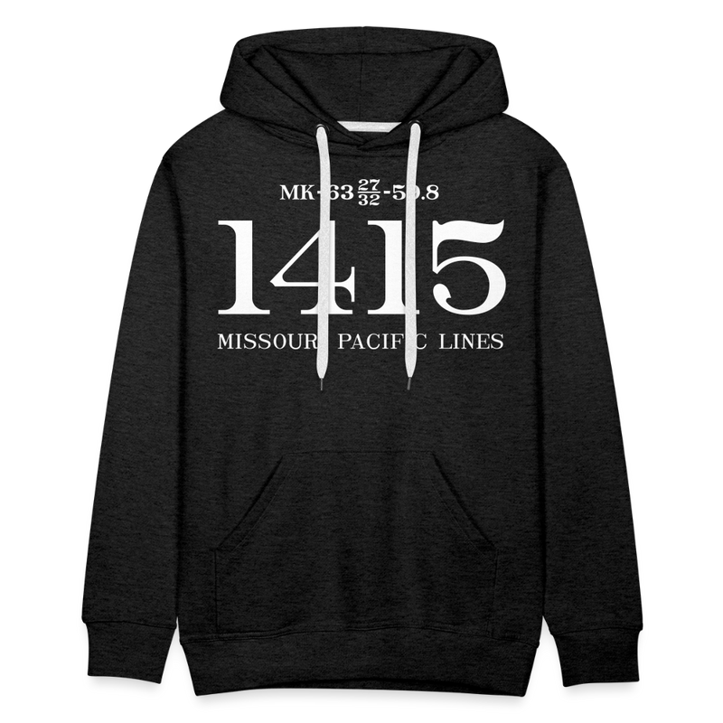 Missouri Pacific Lines Cab Info - Men’s Premium Hoodie - charcoal grey