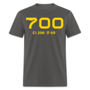 SP&S 700 Cab Info - Unisex Classic T-Shirt - charcoal