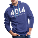Union Pacific Big Boy 4014 Cab Info Dark - Men’s Premium Hoodie - royal blue