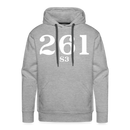 Milwaukee Road S3 Cab Info - Men’s Premium Hoodie - heather grey
