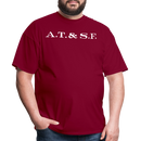 ATSF - Men's T-Shirt - burgundy