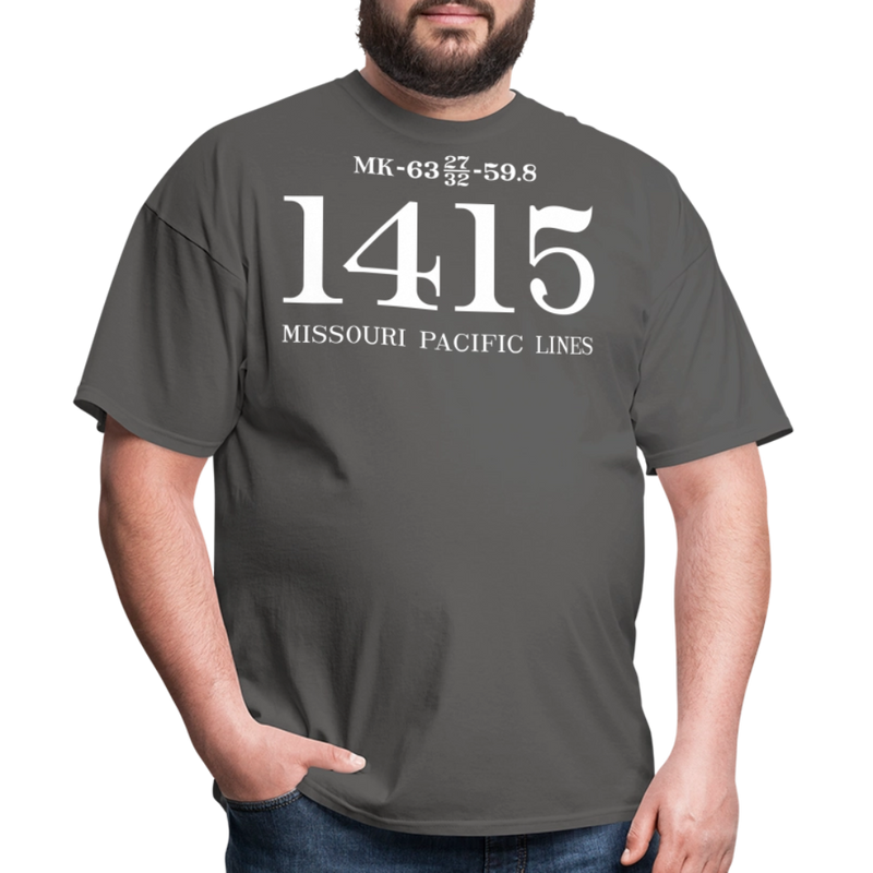 Missouri Pacific Lines Cab Info - Unisex Classic T-Shirt - charcoal