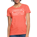 ALCO Builder's Plate - Women's T-Shirt - heather coral