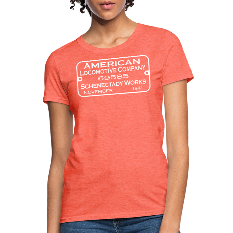 ALCO Builder's Plate - Women's T-Shirt - heather coral