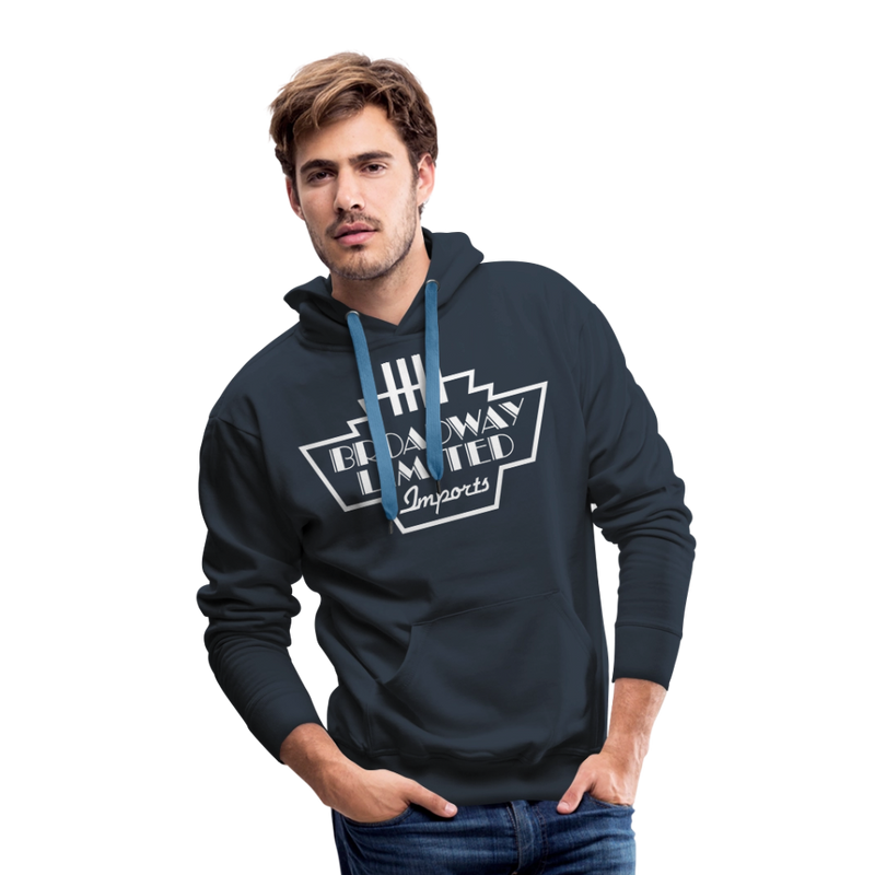 Broadway Limited Imports Logo - Men’s Premium Hoodie - navy