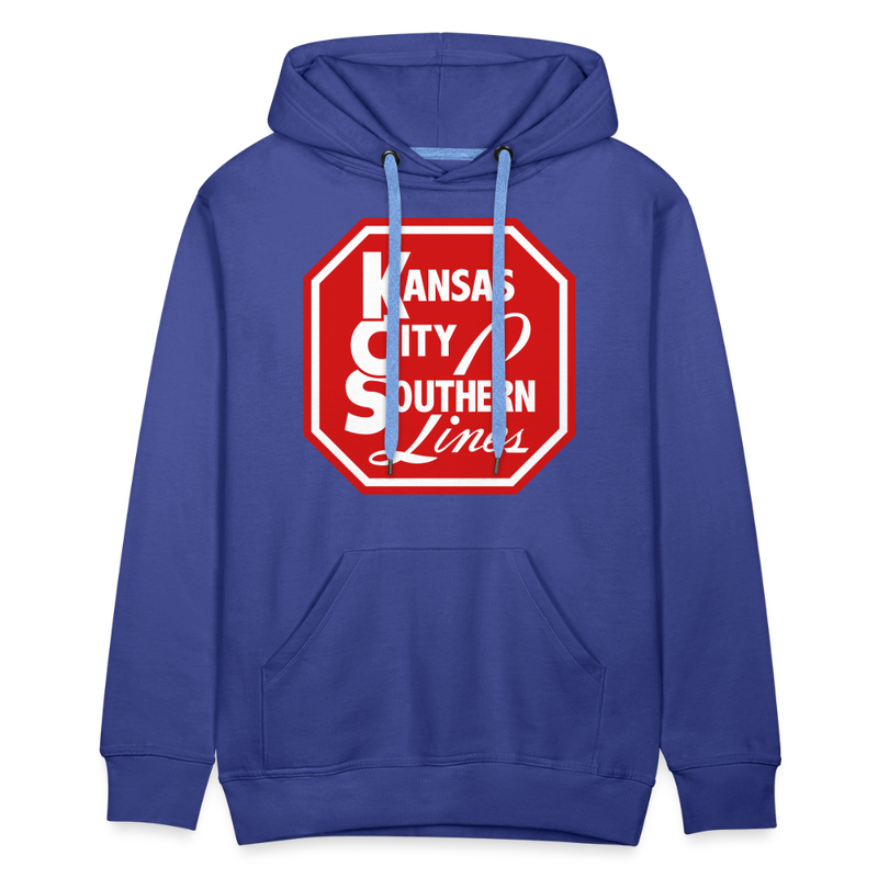 Kansas City Southern Lines - Men’s Premium Hoodie - royal blue