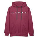 ATSF - Men’s Premium Hoodie - burgundy