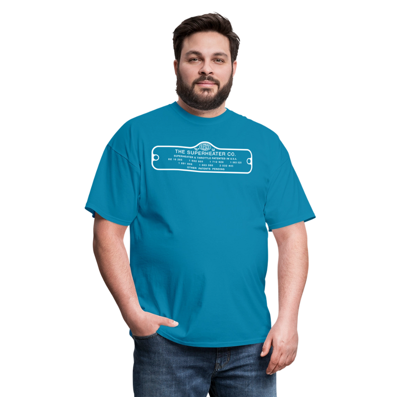 The Superheater Co Contoured - Unisex Classic T-Shirt - turquoise