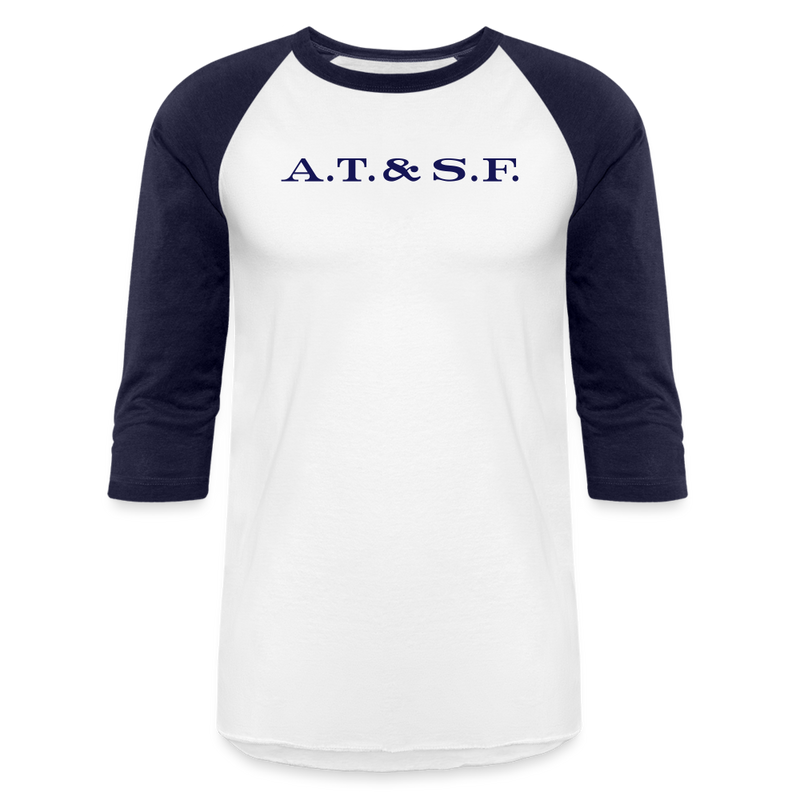 ATSF - Baseball T-Shirt - white/navy