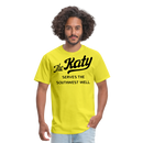 The Katy Serves the Southwest Well Light - Unisex Classic T-Shirt - yellow