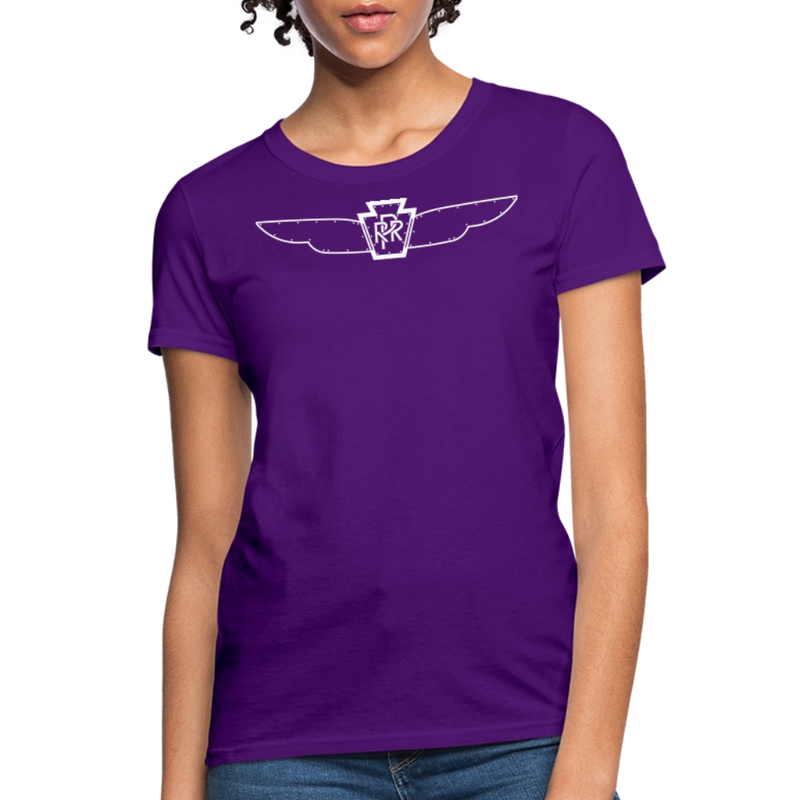 Pennsylvania Streamlined K4 Wings Herald - Women's T-Shirt - purple