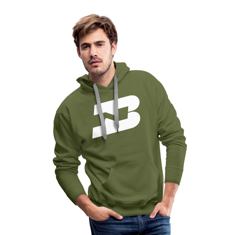 Burlington Northern - Men’s Premium Hoodie - olive green