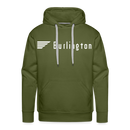 Burlington - Men’s Premium Hoodie - olive green