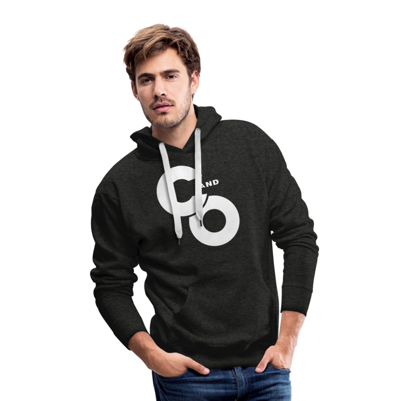 C and O Logo - Men’s Premium Hoodie - charcoal grey