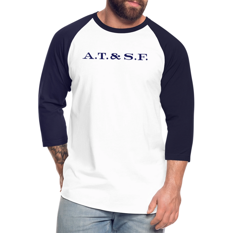 ATSF - Baseball T-Shirt - white/navy