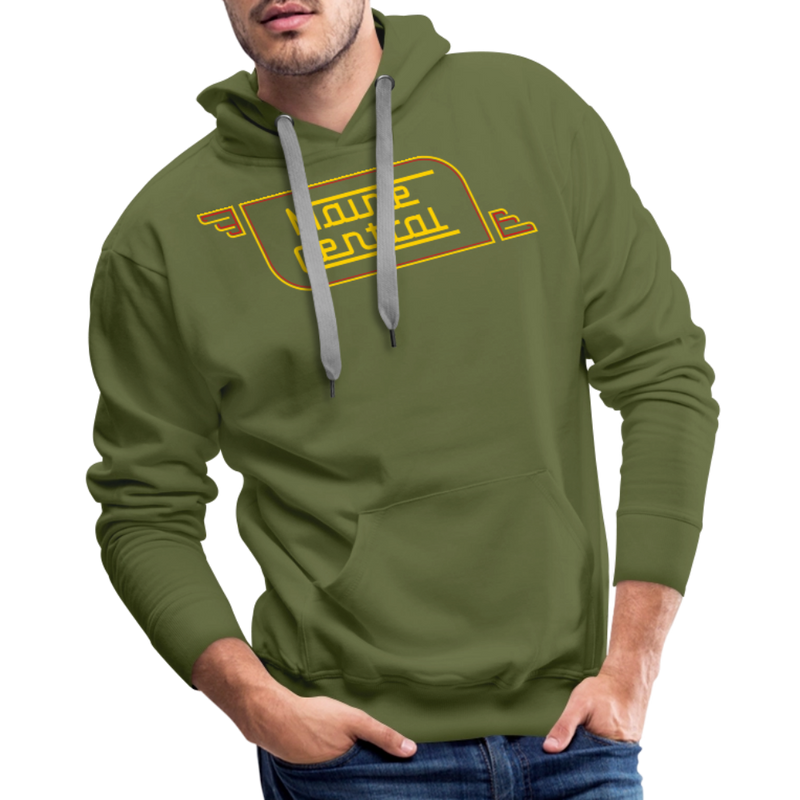 Maine Central Logo - Men’s Premium Hoodie - olive green