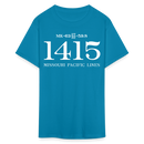 Missouri Pacific Lines Cab Info - Unisex Classic T-Shirt - turquoise