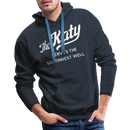 The Katy Serves the Southwest Well - Men’s Premium Hoodie - navy